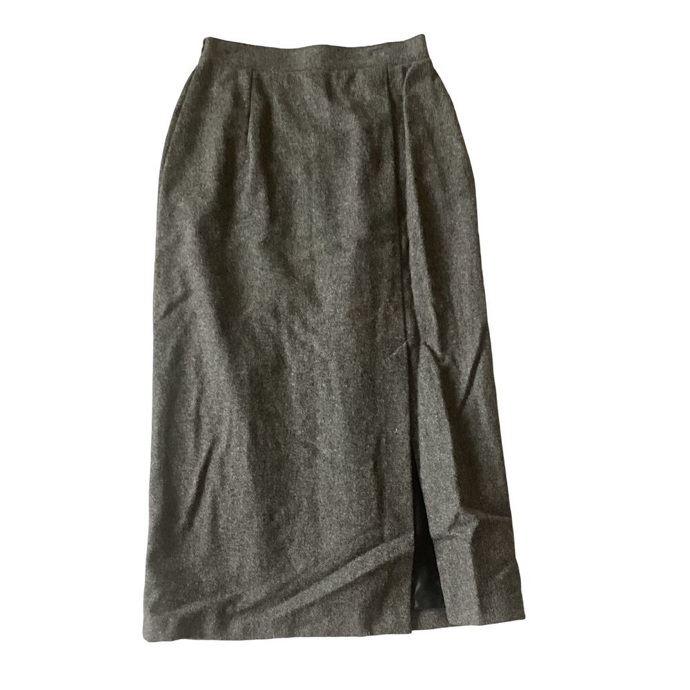 Sag Harbour Long Wool Skirt